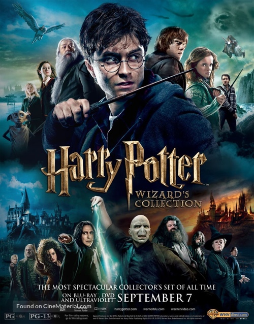 Harry Potter and the Deathly Hallows: Part II - Video release movie poster