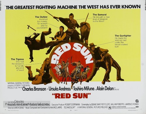 Soleil rouge - Movie Poster