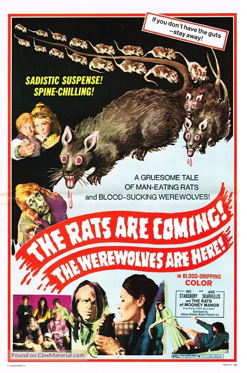 The Rats Are Coming! The Werewolves Are Here! - Movie Poster