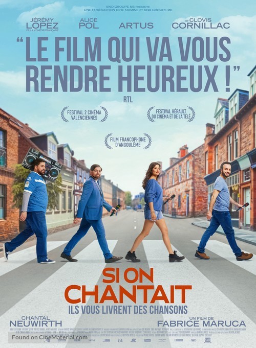 Si on chantait - French Movie Poster