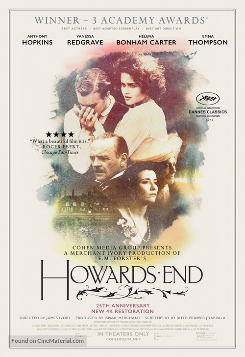Howards End - Re-release movie poster