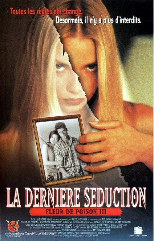 Poison Ivy: The New Seduction - French VHS movie cover