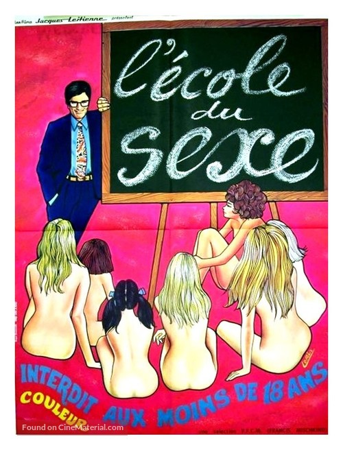 School for Sex - French Movie Poster