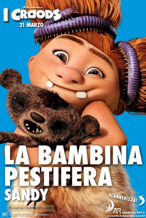 The Croods - Italian Movie Poster