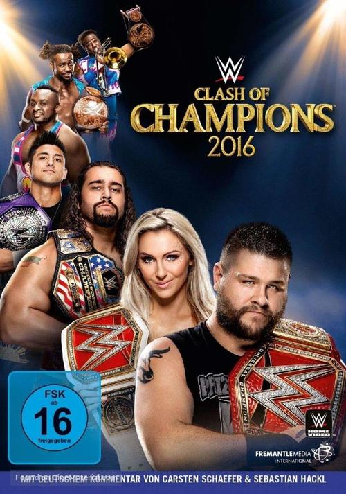 WWE: Clash of Champions - German DVD movie cover