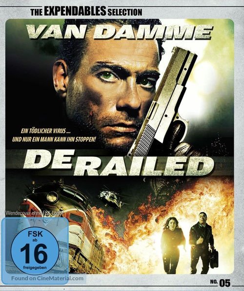 Derailed - German Blu-Ray movie cover