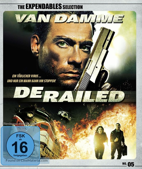 Derailed - German Blu-Ray movie cover