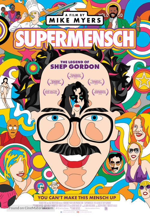 Supermensch: The Legend of Shep Gordon - Canadian Movie Poster