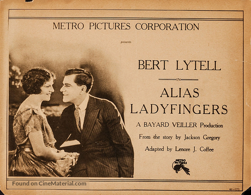 Alias Ladyfingers - Movie Poster