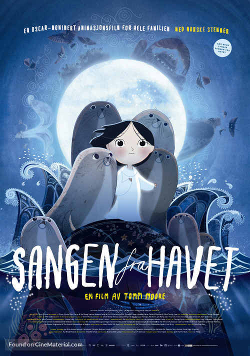 Song of the Sea - Danish Movie Poster