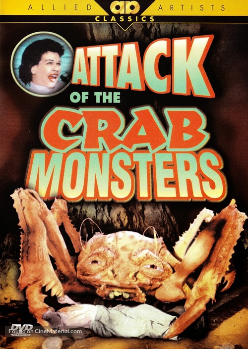 Attack of the Crab Monsters - DVD movie cover