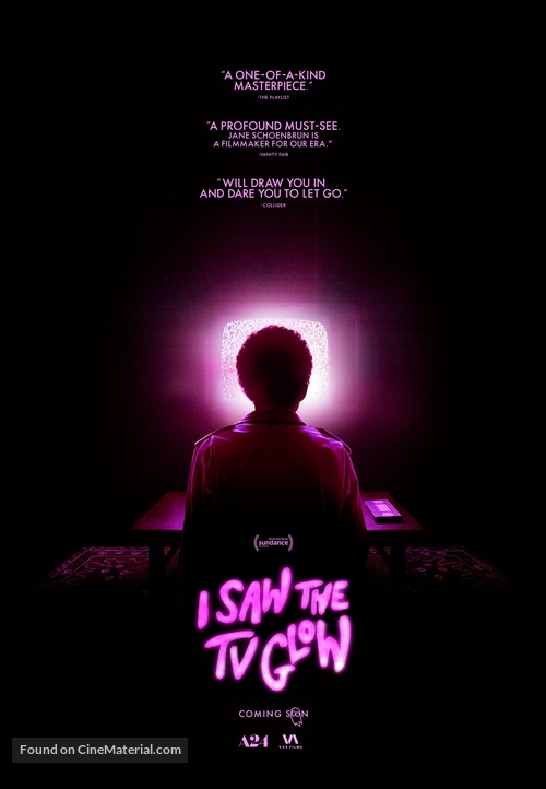 I Saw the TV Glow - Canadian Movie Poster