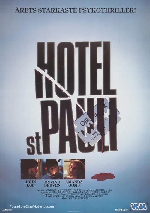 Hotel St. Pauli - Swedish Movie Poster