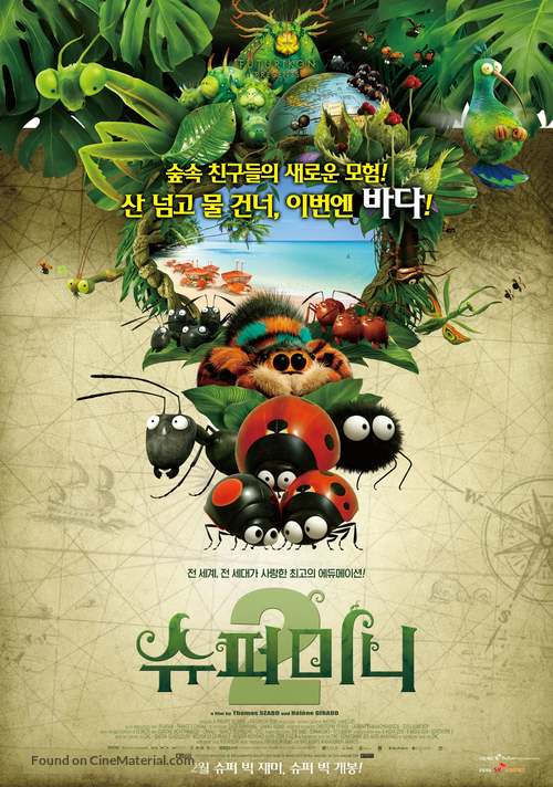 Minuscule 2: Les mandibules du bout du monde - South Korean Movie Poster