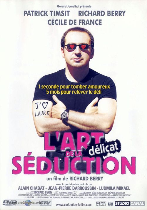 L&#039;art (d&eacute;licat) de la s&eacute;duction - French DVD movie cover