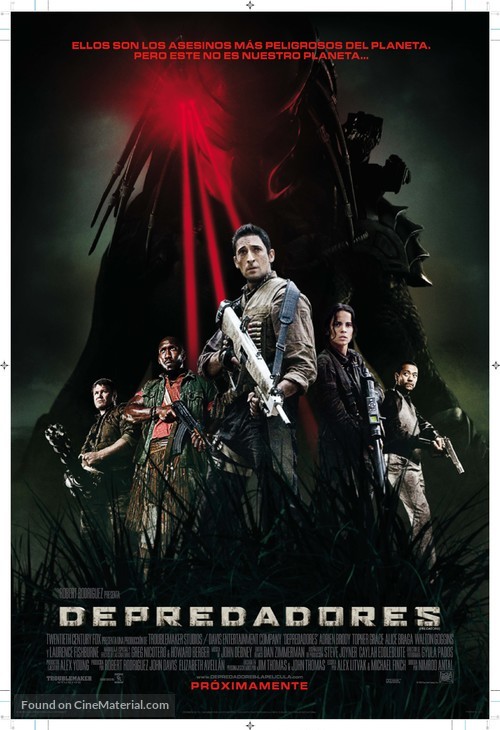 Predators - Colombian Movie Poster