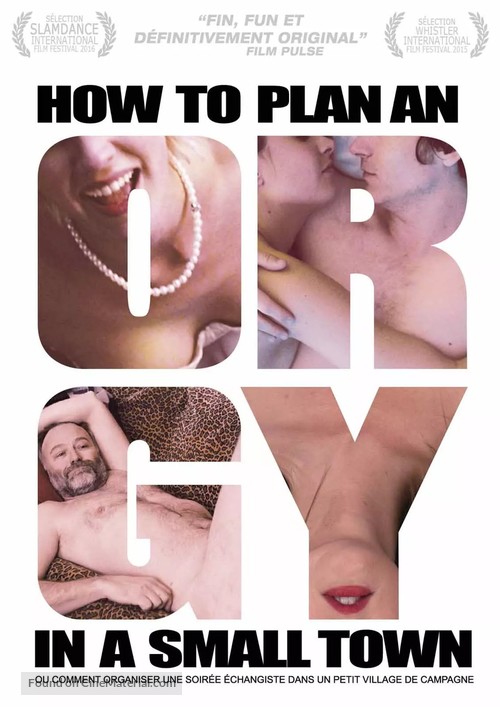 How to Plan an Orgy in a Small Town - French Movie Cover