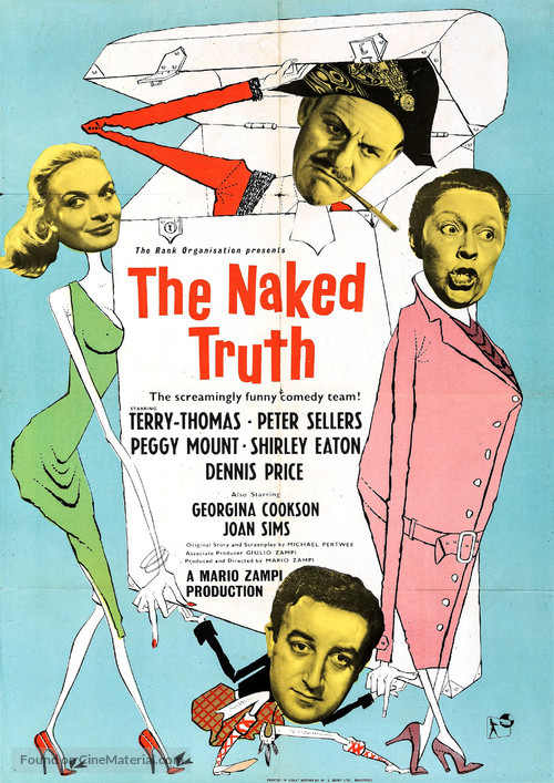 The Naked Truth - British Movie Poster