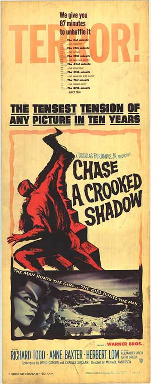 Chase a Crooked Shadow - Movie Poster