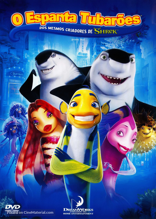 Shark Tale - Brazilian DVD movie cover