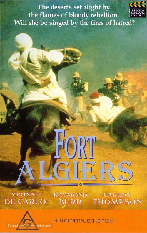 Fort Algiers - Australian Movie Cover