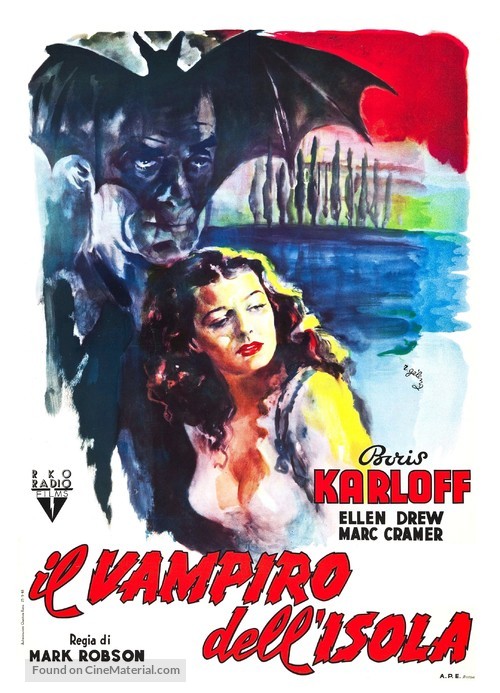 Isle of the Dead - Italian Movie Poster