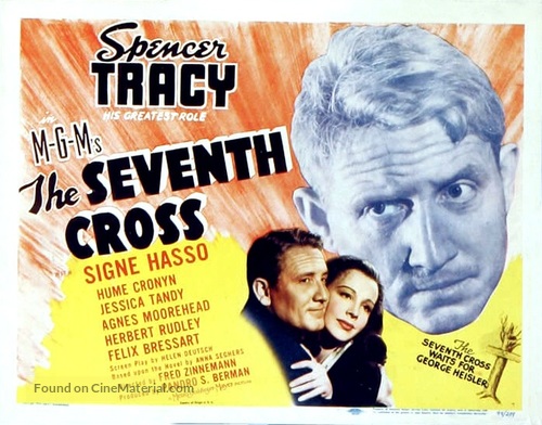 The Seventh Cross - Theatrical movie poster