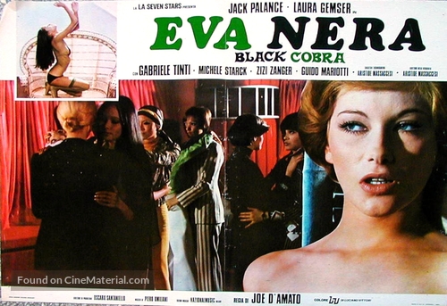 Eva nera - Italian poster