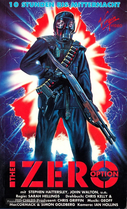 The Zero Option - German VHS movie cover