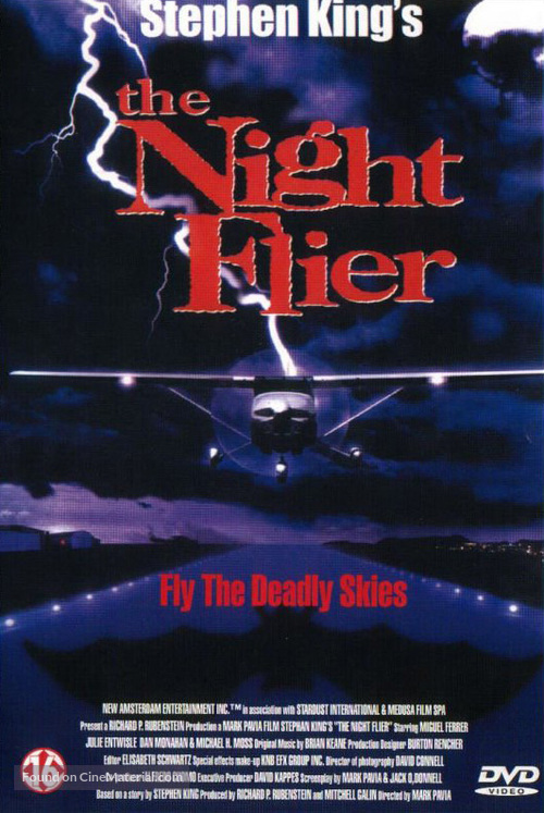 The Night Flier - Dutch DVD movie cover