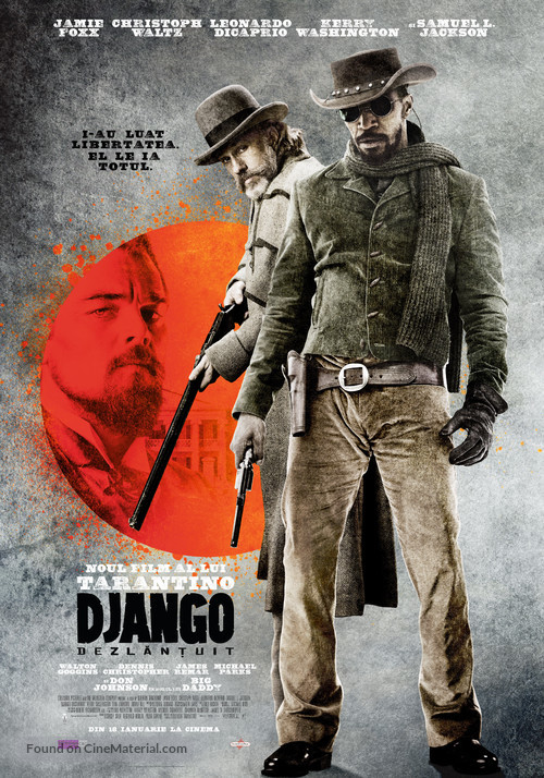 Django Unchained - Romanian Movie Poster