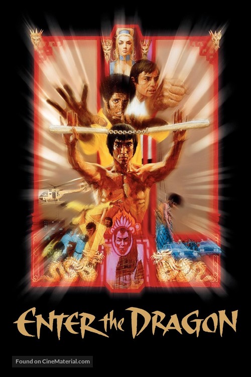 Enter The Dragon - DVD movie cover