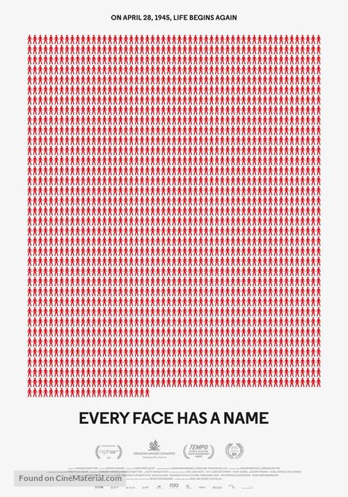 Every Face Has a Name - International Movie Poster