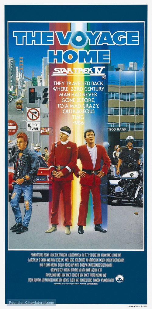 Star Trek: The Voyage Home - Australian Movie Poster
