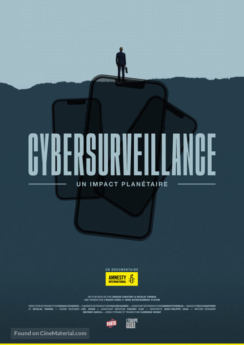 Cybersurveillance, un impact plan&eacute;taire - French Movie Poster