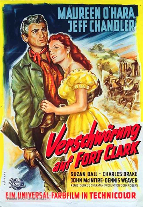 War Arrow - German Movie Poster