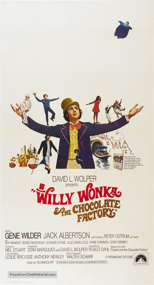 Willy Wonka &amp; the Chocolate Factory - Movie Poster
