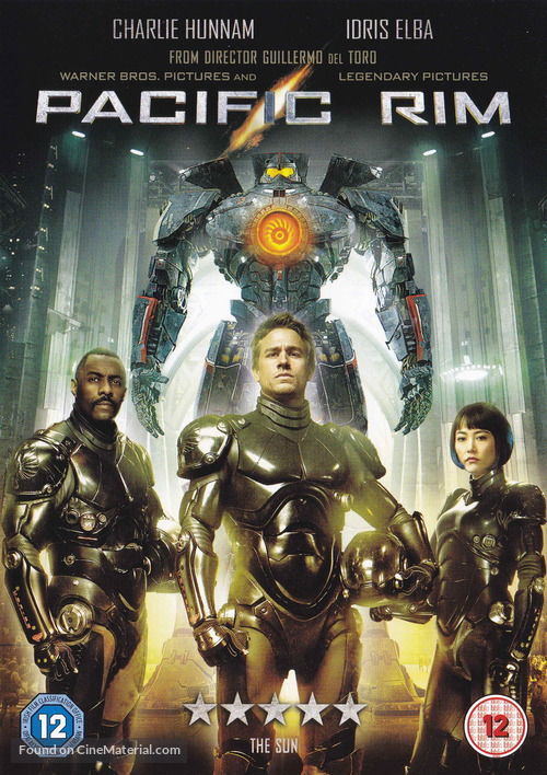 Pacific Rim - British DVD movie cover