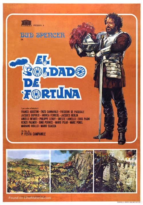 Il Soldato Di Ventura - Spanish Movie Poster