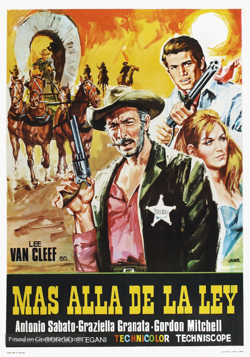 Al di l&agrave; della legge - Spanish Movie Poster