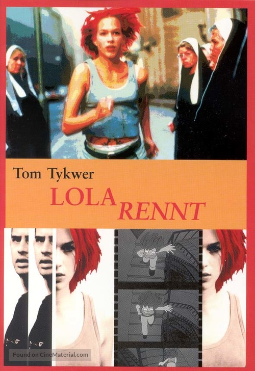 Lola Rennt - German DVD movie cover
