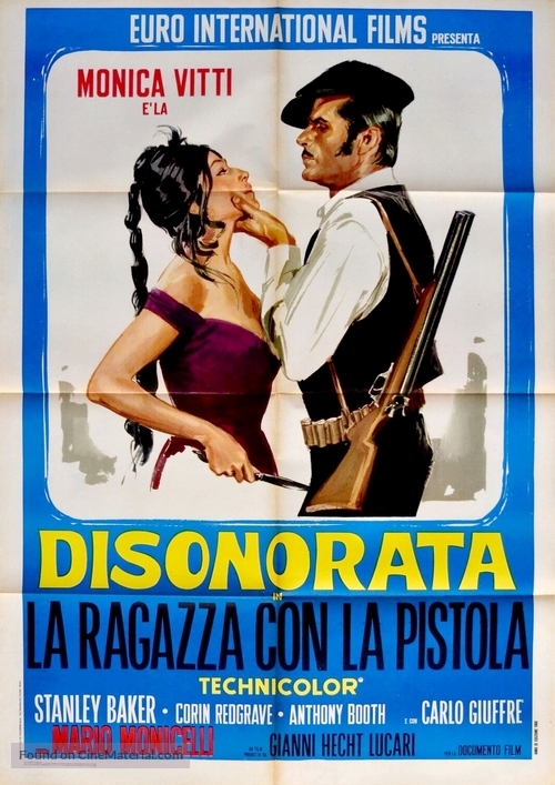 La ragazza con la pistola - Italian Movie Poster