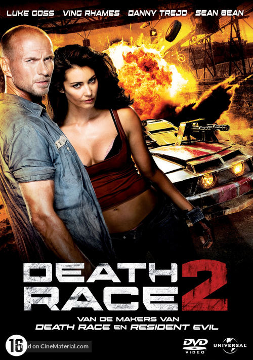 Death Race 2 - Dutch DVD movie cover