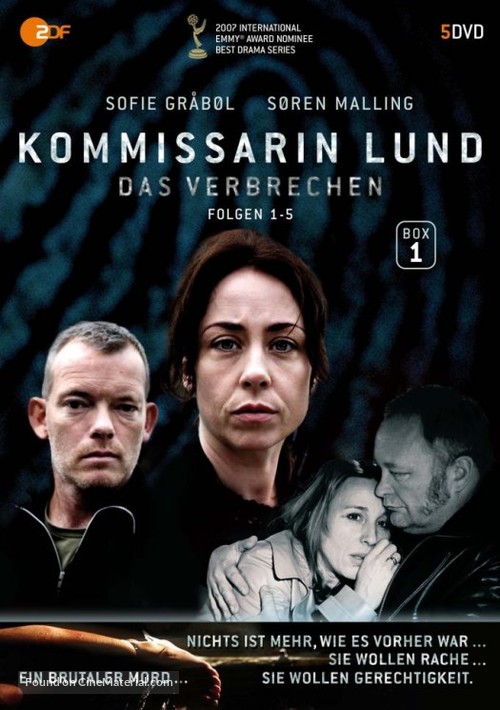 &quot;Forbrydelsen&quot; - German DVD movie cover