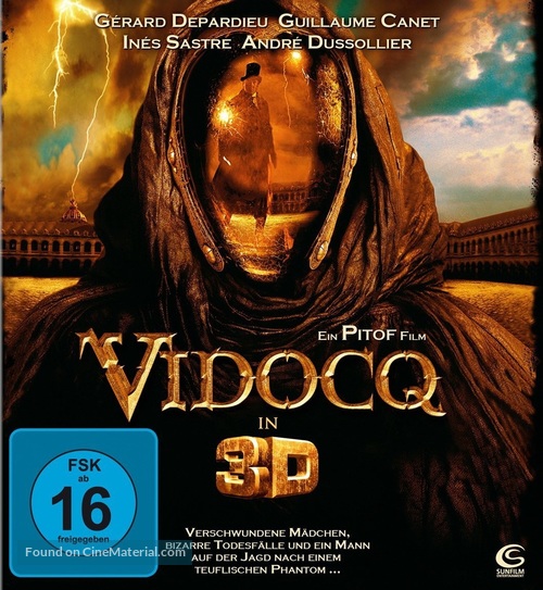 Vidocq - German Blu-Ray movie cover