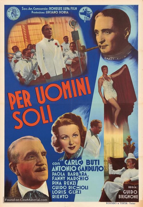 Per uomini soli - Italian Movie Poster