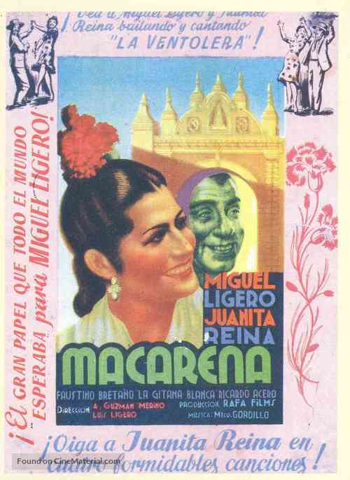 Macarena - Spanish Movie Poster