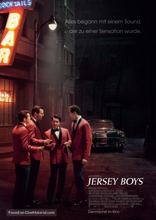 Jersey Boys - German Movie Poster