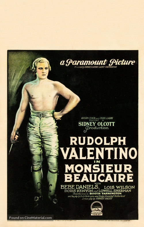 Monsieur Beaucaire - Movie Poster