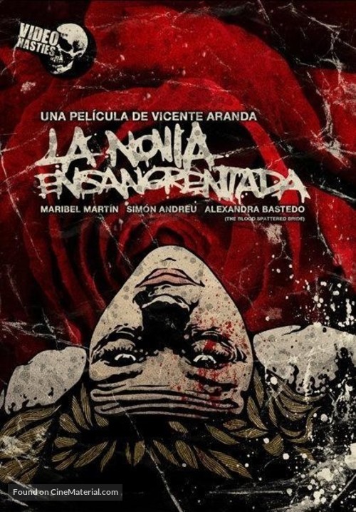 La novia ensangrentada - Spanish DVD movie cover